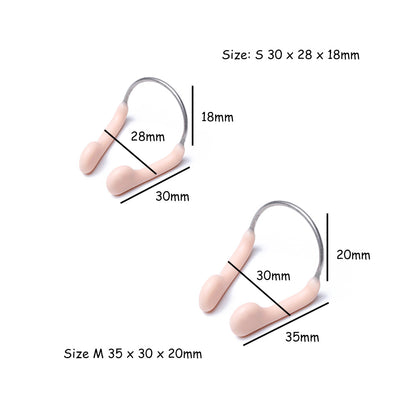Non-Skid Swimming Nose Clip with Adjustable Fit by HitMyNeed