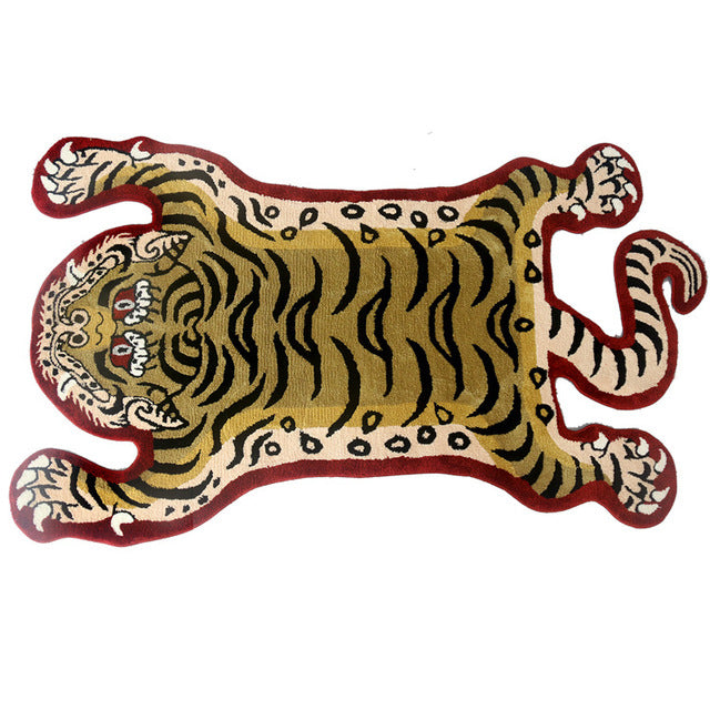 Non Slip Artistic Tiger Rug 100 x 60 cm pic-2 by HitMyNeed