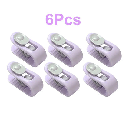 Non-Slip Bed Sheet & Quilt Clips - 6 or 12 Pack 6pcs-purpel by HitMyNeed
