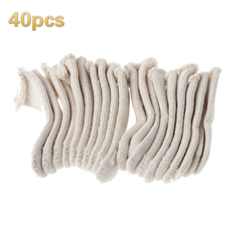 Non-Slip Breathable Cotton Finger Cots (40 Pack) by HitMyNeed