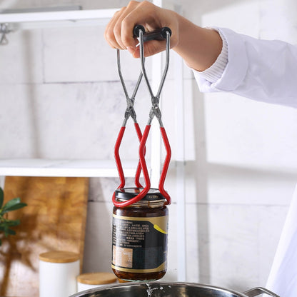 Non-Slip Canning Tongs Jar Lifter Stainless Steel by HitMyNeed