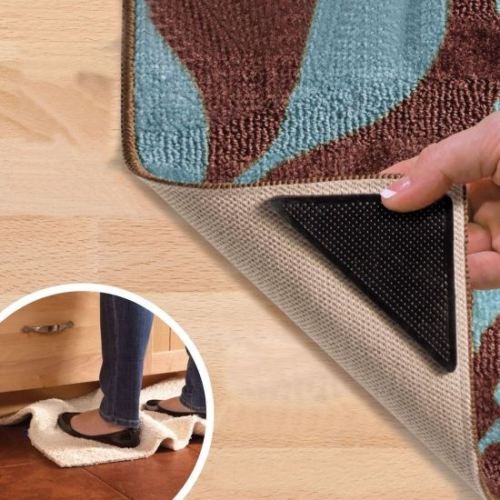 Non-Slip Carpet Corner Grippers (Set of 4) by HitMyNeed