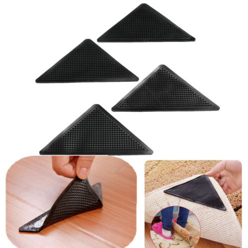 Non-Slip Carpet Corner Grippers (Set of 4) by HitMyNeed