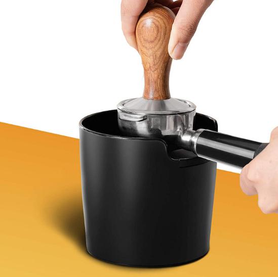 Non-Slip Coffee Knock Box for Espresso Grounds by HitMyNeed