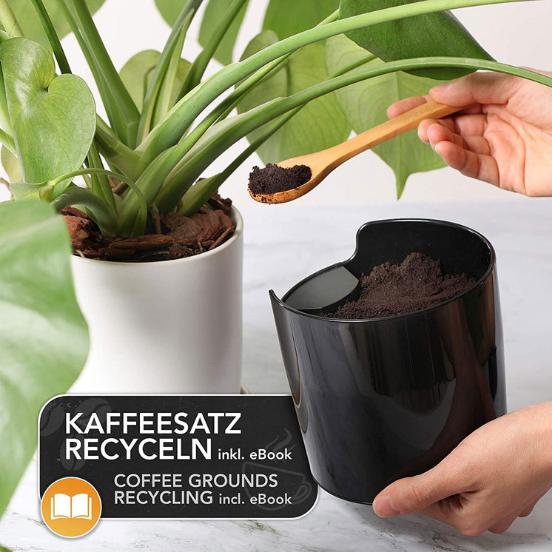 Non-Slip Coffee Knock Box for Espresso Grounds by HitMyNeed