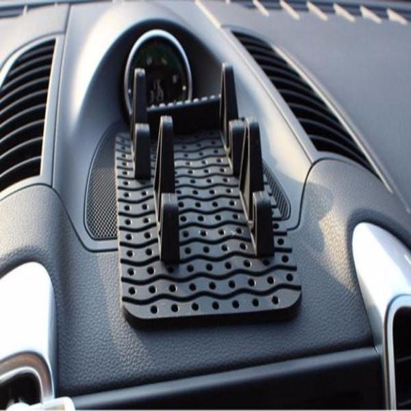 Non-Slip Dashboard Mat with Adjustable Device Slots by HitMyNeed