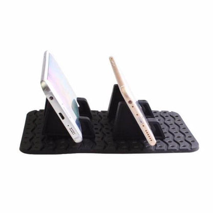 Non-Slip Dashboard Mat with Adjustable Device Slots by HitMyNeed