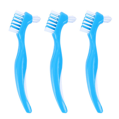 Non Slip Denture Cleaning Brushes (Set of 3) by HitMyNeed