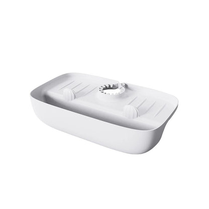 Non-Slip Faucet Drainer Rack & Countertop Mat white-a0013a by HitMyNeed