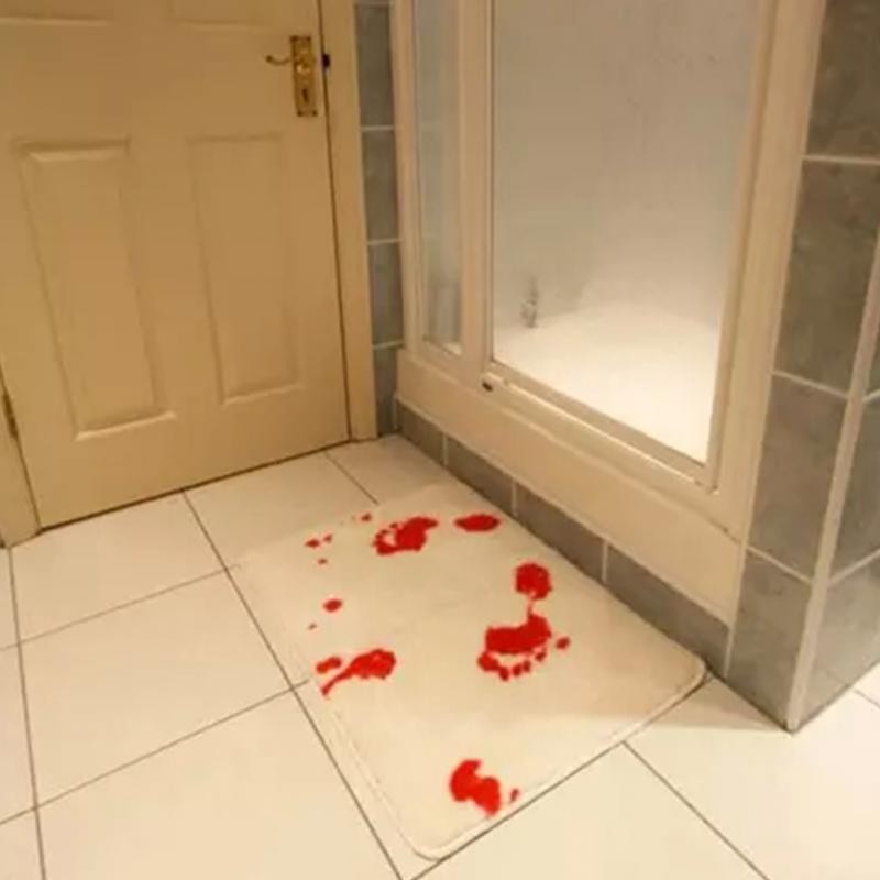 Non-Slip Halloween Blood Bath Mat 40 x 60 cm by HitMyNeed