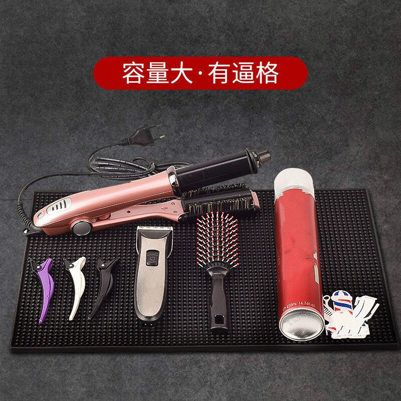 Non Slip Heat Resistant Barber Tool Mat 30x45cm by HitMyNeed