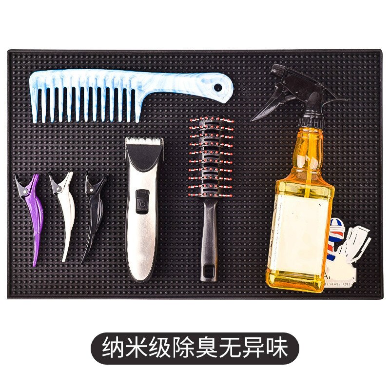 Non Slip Heat Resistant Barber Tool Mat 30x45cm by HitMyNeed