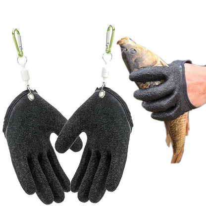 Non Slip Latex Fishing Glove for Secure Grip by HitMyNeed