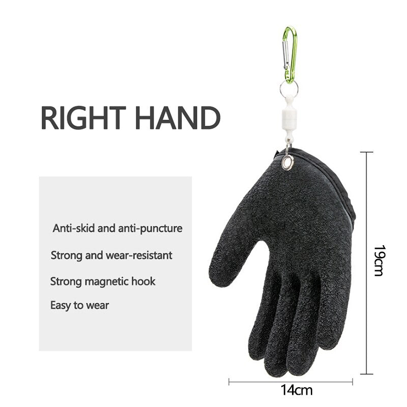 Non Slip Latex Fishing Glove for Secure Grip by HitMyNeed