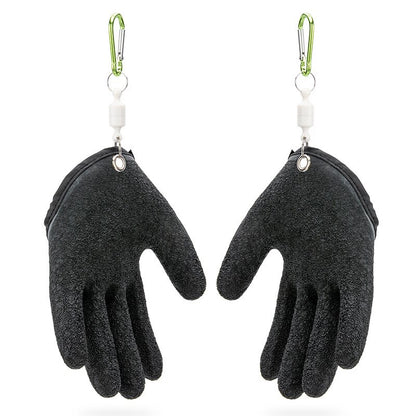 Non Slip Latex Fishing Glove for Secure Grip by HitMyNeed