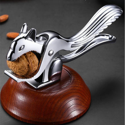 Non Slip Metal Squirrel Nutcracker by HitMyNeed