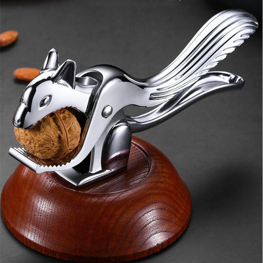 Non Slip Metal Squirrel Nutcracker by HitMyNeed