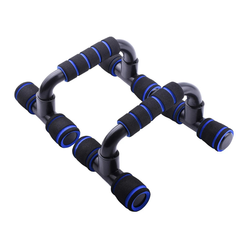 Non-Slip Push Up Bars for Home & Gym Training blue by HitMyNeed