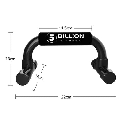 Non-Slip Push Up Bars with Wrist Support by HitMyNeed