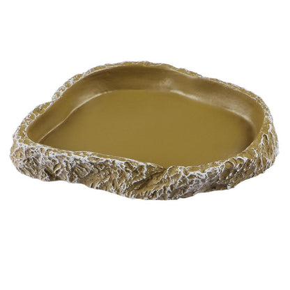 Non Slip Resin Reptile Water Bowl 11 x 7.8cm by HitMyNeed