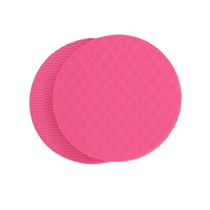 Non-Slip Round Yoga Knee Pad Cushions (Set of 2) by HitMyNeed