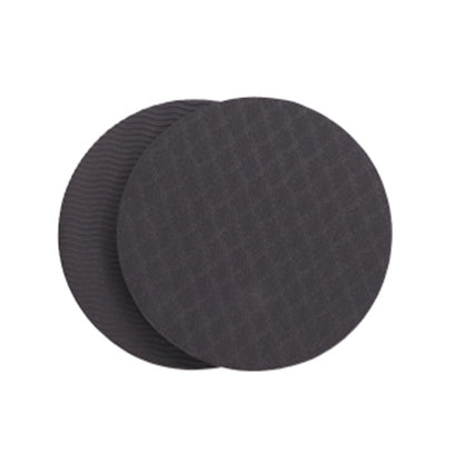 Non-Slip Round Yoga Knee Pad Cushions (Set of 2) 2pcs-tpe-black by HitMyNeed