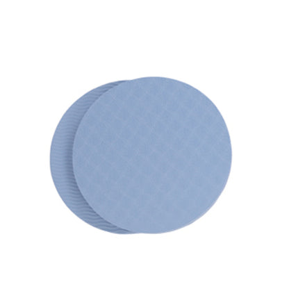 Non-Slip Round Yoga Knee Pad Cushions (Set of 2) 2pcs-tpe-light-blue by HitMyNeed