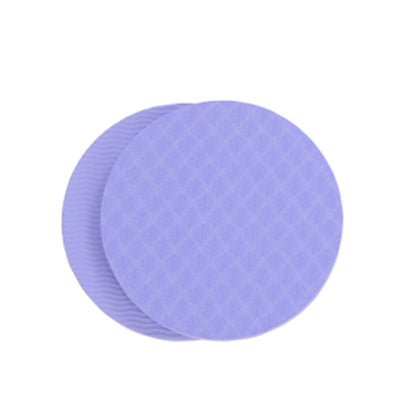 Non-Slip Round Yoga Knee Pad Cushions (Set of 2) 2pcs-tpe-violet by HitMyNeed