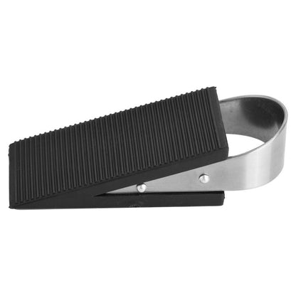 Non-Slip Rubber Door Wedge Stopper with Loop Handle by HitMyNeed