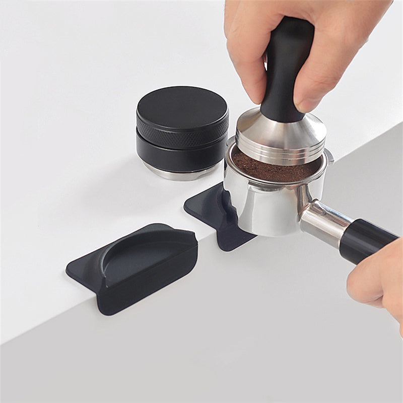 Non Slip Silicone Espresso Corner Tamping Mat by HitMyNeed