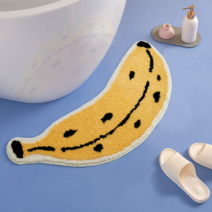 Non Slip Soft Banana Rug for Bathroom & Home by HitMyNeed