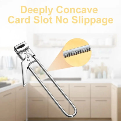 Non-Slip Stainless Steel Adjustable Can & Bottle Opener by HitMyNeed