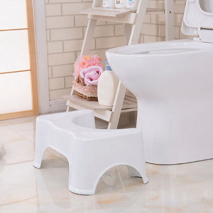 Non-Slip Toilet Step Stool for Adults and Kids by HitMyNeed