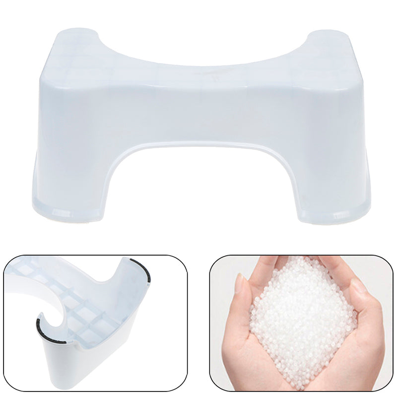 Non-Slip Toilet Step Stool for Adults and Kids by HitMyNeed