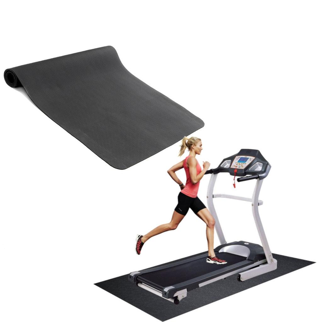 Non Slip Treadmill Noise Reduction Mat 180 x 85 cm by HitMyNeed