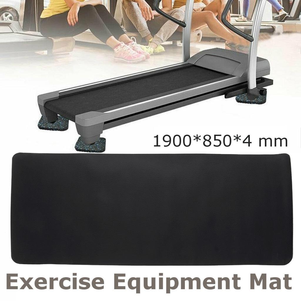Non Slip Treadmill Noise Reduction Mat 180 x 85 cm by HitMyNeed