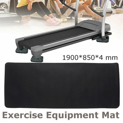Non Slip Treadmill Noise Reduction Mat 180 x 85 cm by HitMyNeed