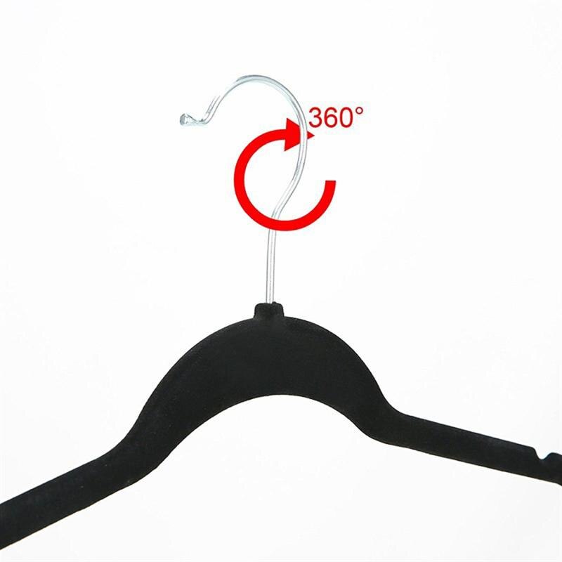 Non-Slip Velvet Clothes Hangers Set (20 Pack) by HitMyNeed