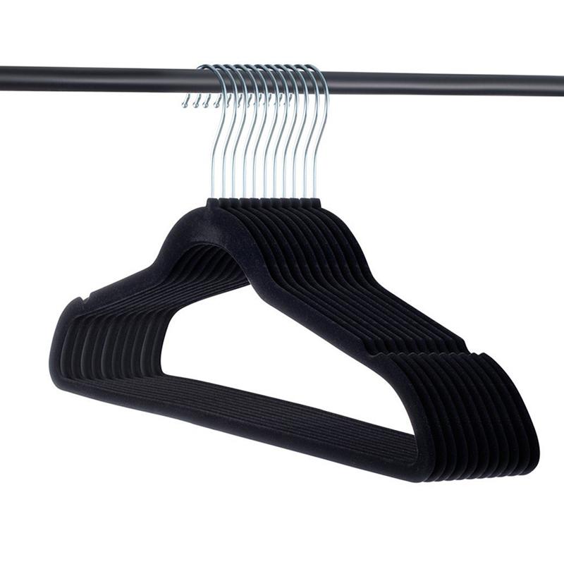 Non-Slip Velvet Clothes Hangers Set (20 Pack) by HitMyNeed