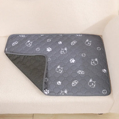 Non-Slip Washable Dog Urine Mat for Home & Travel french-bulldog 30x30cm by HitMyNeed