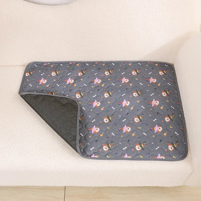 Non-Slip Washable Dog Urine Mat for Home & Travel magic-dog 60x45cm by HitMyNeed