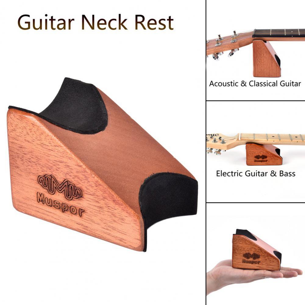 Non-Slip Wooden Guitar Neck Cradle Stand by HitMyNeed