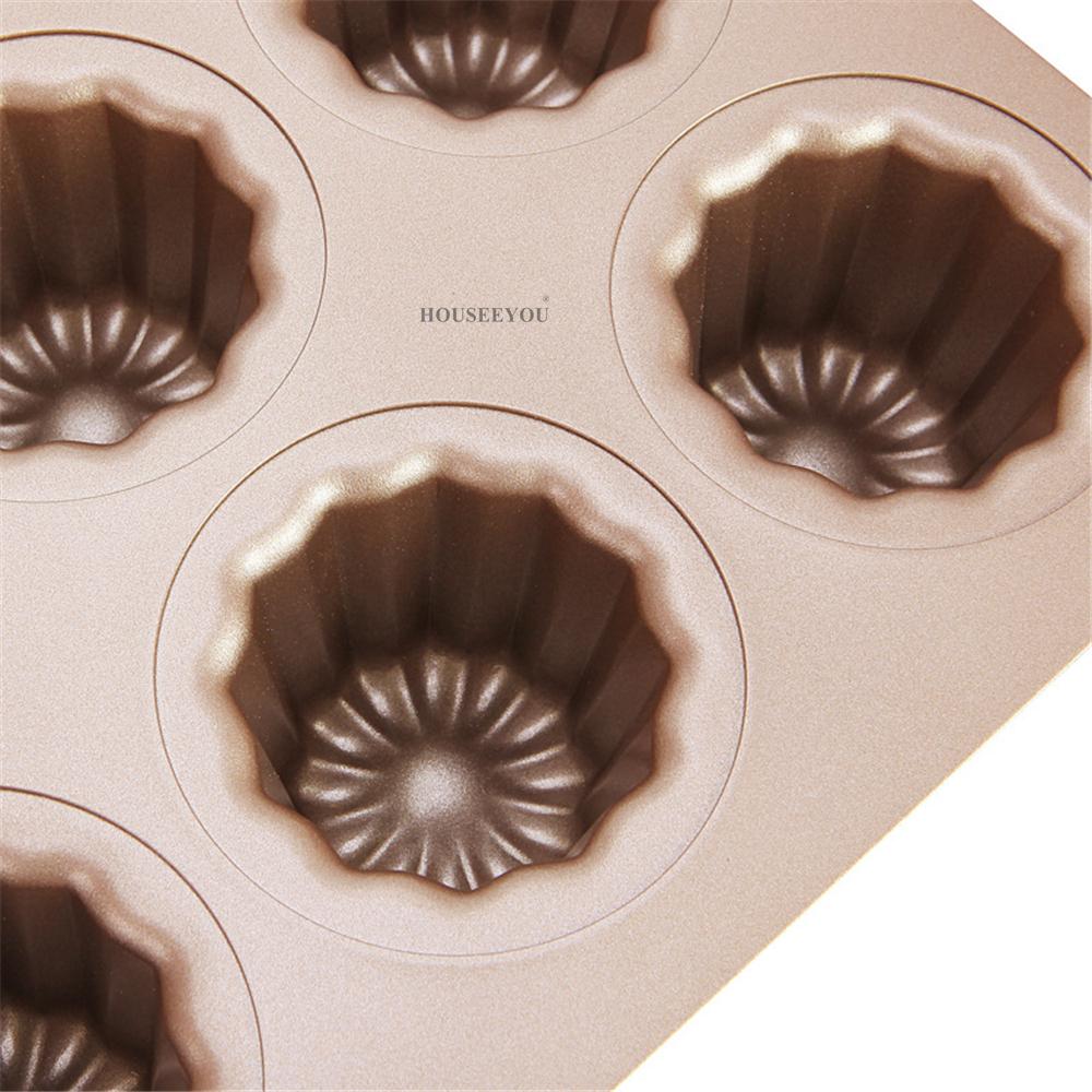 Non-Stick 12 Cup Canelé Pan Metal Baking Tray by HitMyNeed