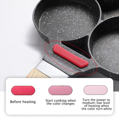 Non Stick 3 Section Divided Frying Pan by HitMyNeed