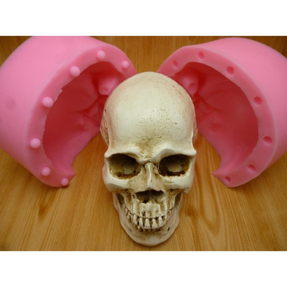 Non-Stick 3D Silicone Skull Mold for Baking & Crafts by HitMyNeed