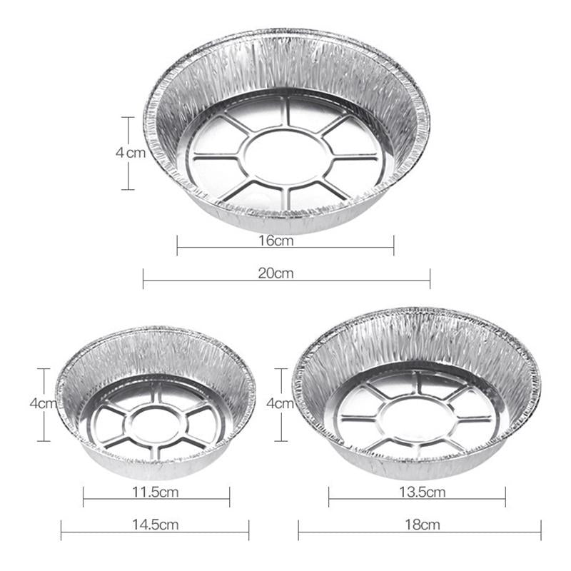 Non Stick Aluminum Foil Pans Set (10 Pack) by HitMyNeed