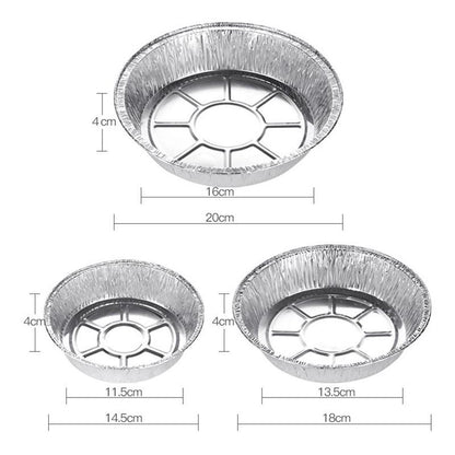 Non Stick Aluminum Foil Pans Set (10 Pack) by HitMyNeed
