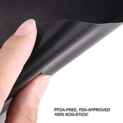 Non Stick BBQ Grill Mat Reusable Grilling Sheet by HitMyNeed