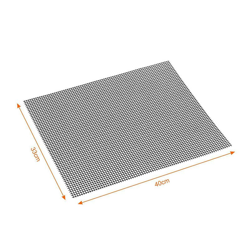 Non-Stick BBQ Grill Mesh Net Mats (Set of 4) by HitMyNeed