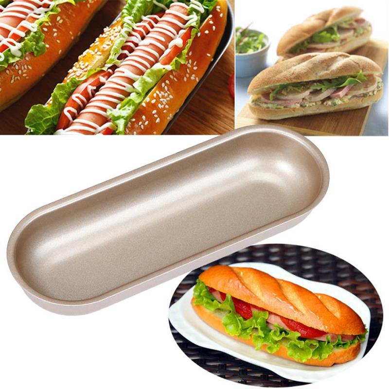 Non Stick Carbon Steel Hot Dog Bun Pan by HitMyNeed